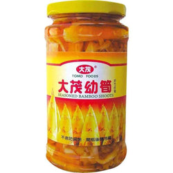 (TOMO FOODS) Seasoned Bamboo Shoots [375g/bottle]