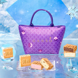 (GANSO) Ice Cream Moon Cake / Snow Cake [8pcs/pack]