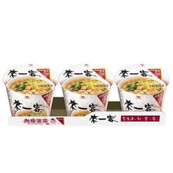 (ONE MORE CUP) Minced Pork Flavor Instant Noodles [3pcs/set]