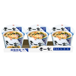 (ONE MORE CUP) Seafood Flavor Instant Noodles [3pcs/set]