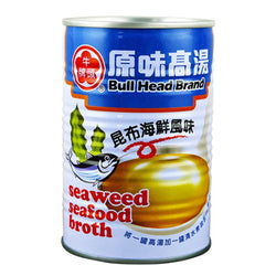 (BULLHEAD) Seaweed Seafood Broth [411g/can]