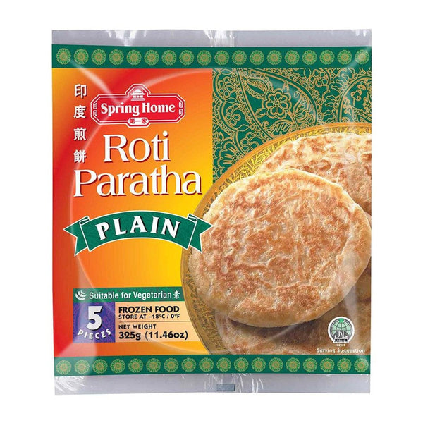 (SPRING HOME) Roti Paratha - Plain [5pcs/pack]