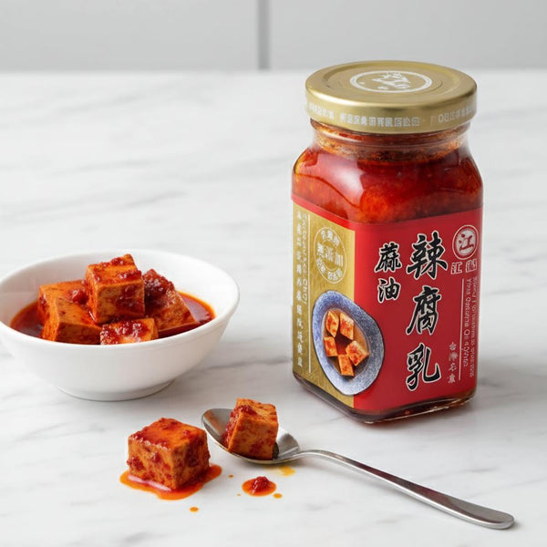 (XPL) Spicy Fermented Bean Curd with Sesame Oil [110g/bottle]
