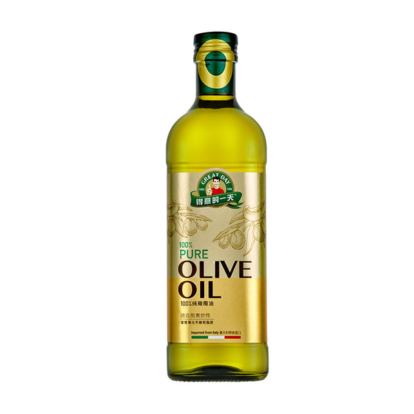 (GREAT DAY) 100% Pure Olive Oil [1000 ml/bottle]
