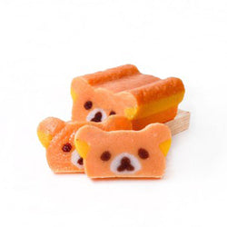 (KANETETSU) Kamaboko - Fish Plate (蒲鉾) - Brown Rilakkuma [65g/pack]